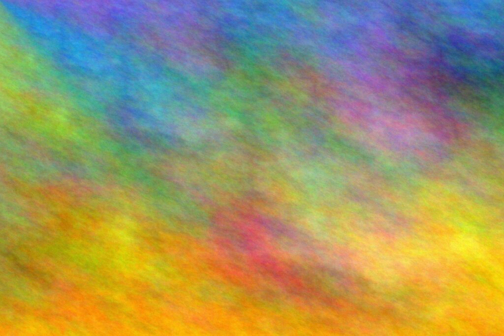 Abstrakte Farbstudie Nr. 64 mit fließenden Farbverläufen
